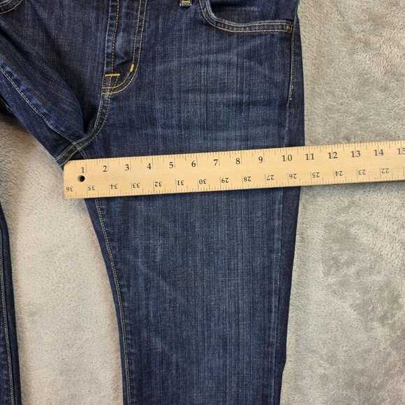 David Kahn Jeans Womens 29 Blue Bootcut Stretch Denim Made in USA Style 3782 - Picture 6 of 13